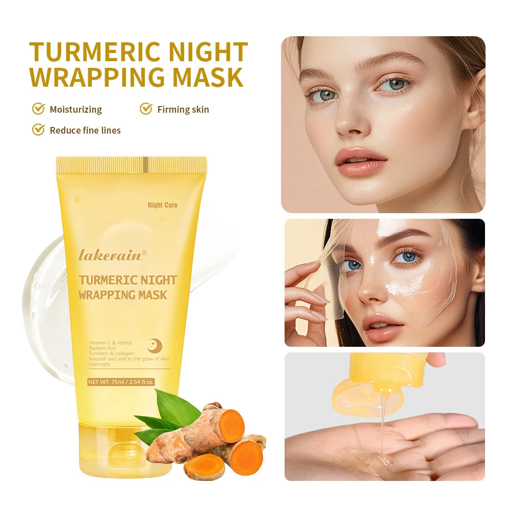 Lakerain Collagen Night Wrapping Mask – skin care masks & peels, view 2