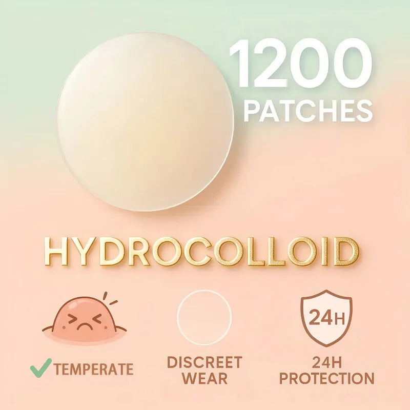 HITWORKER Hydrocolloid Pimple Patches 1200 pack – image 5