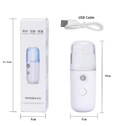 Nano Facial Mist Sprayer, USB Rechargeable – skin care tools, view 5