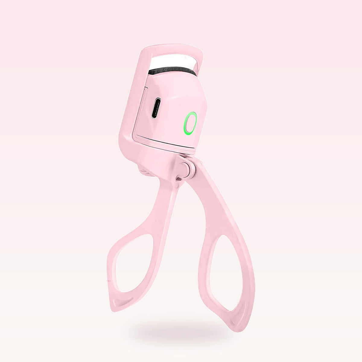 ALIVER heated eyelash curler in pink