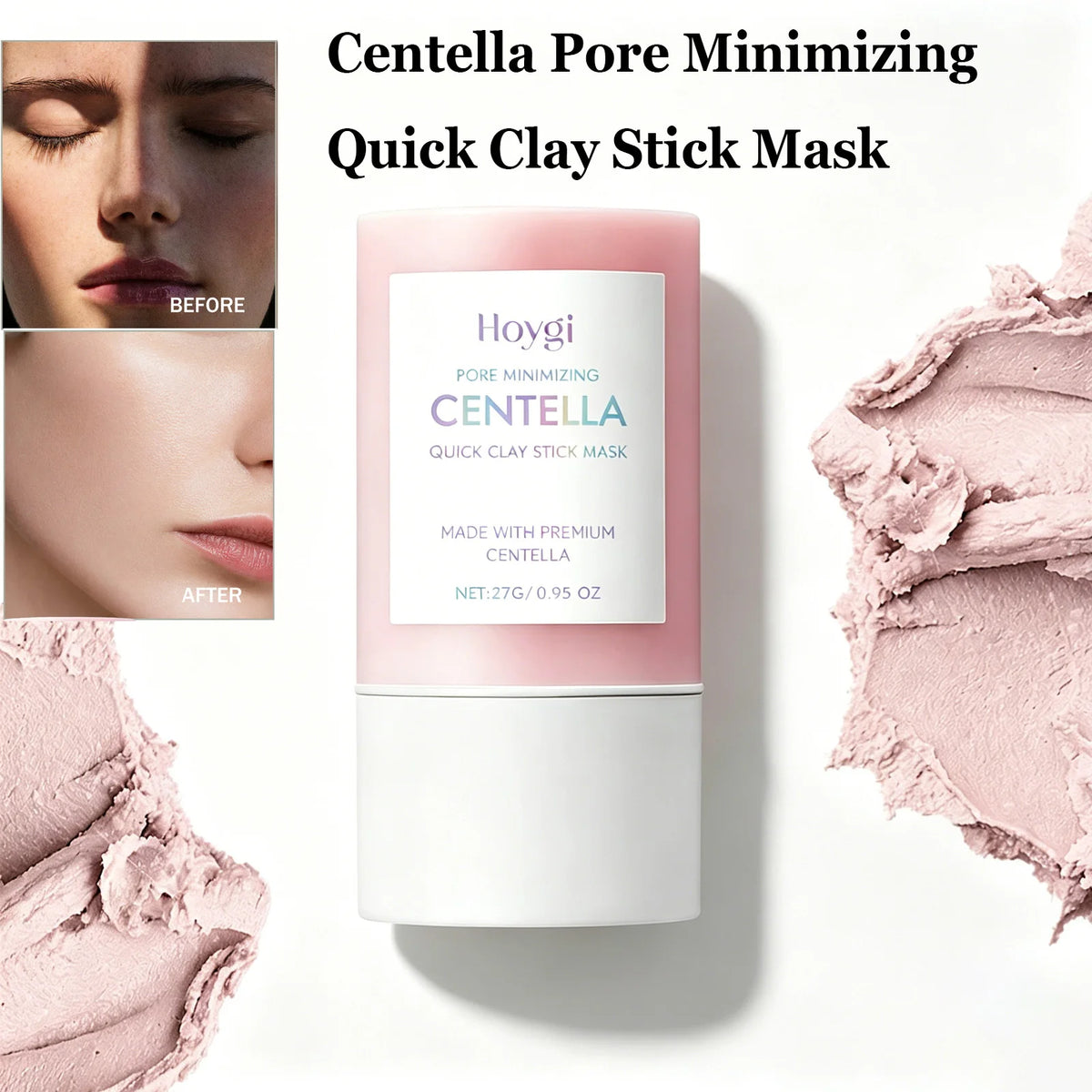 Centella Pore Clay Stick Mask – skin care masks & peels, view 4