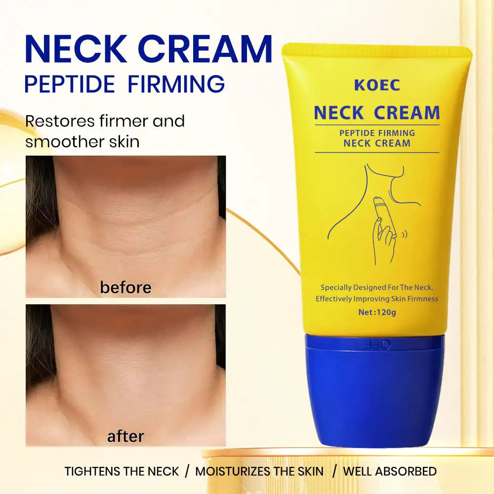 KOEC Peptide Firming Neck Cream with roller 120 g – image 6
