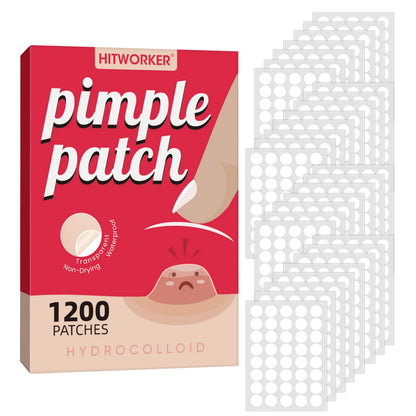 HITWORKER Hydrocolloid Pimple Patches 1200 pack – image 4