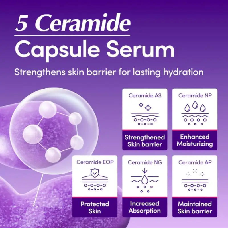 5-ceramide capsule complex in Bakuchiol Plumping Serum
