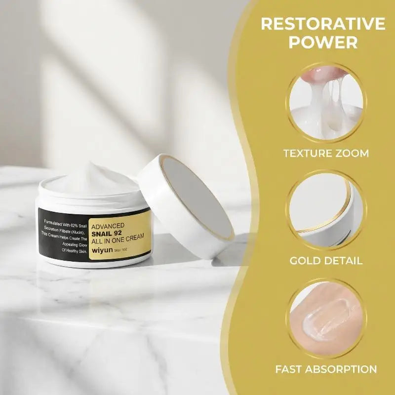 WIYUN Snail 92 All-in-One Cream – face moisturizers, view 3