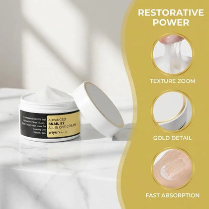 WIYUN Snail 92 All-in-One Cream – face moisturizers, view 3