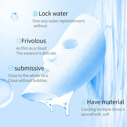 Hydrating Sheet Masks: Centella, Collagen, Hyaluronic Acid & Vitamin C – skin care masks & peels, view 2