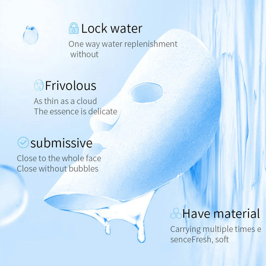 Hydrating Sheet Masks: Centella, Collagen, Hyaluronic Acid & Vitamin C – skin care masks & peels, view 2