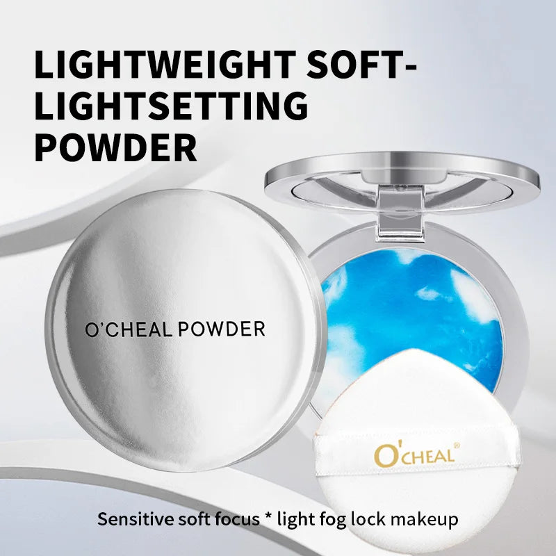 O'CHEAL Matte Oil-Control Pressed Powder – image 7