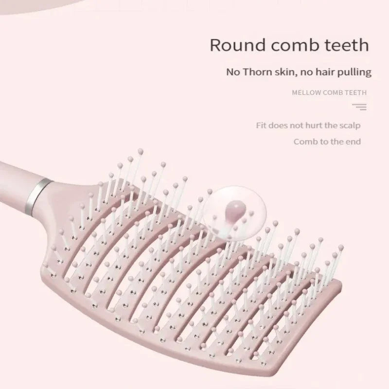 Vented Air Cushion Detangling Hairbrush – combs & brushes, view 6