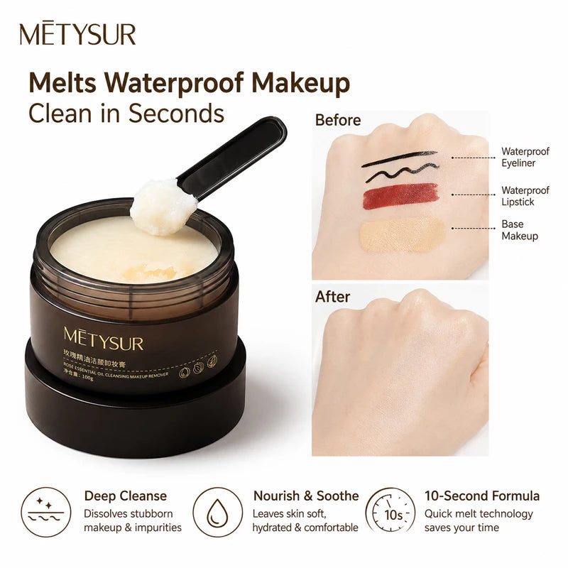 Rose Cleansing Balm Makeup Remover (100 g)