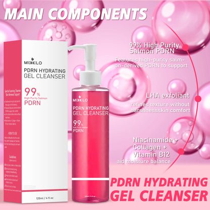 PDRN Pink Hydrating Gel Cleanser – facial cleansers, view 3