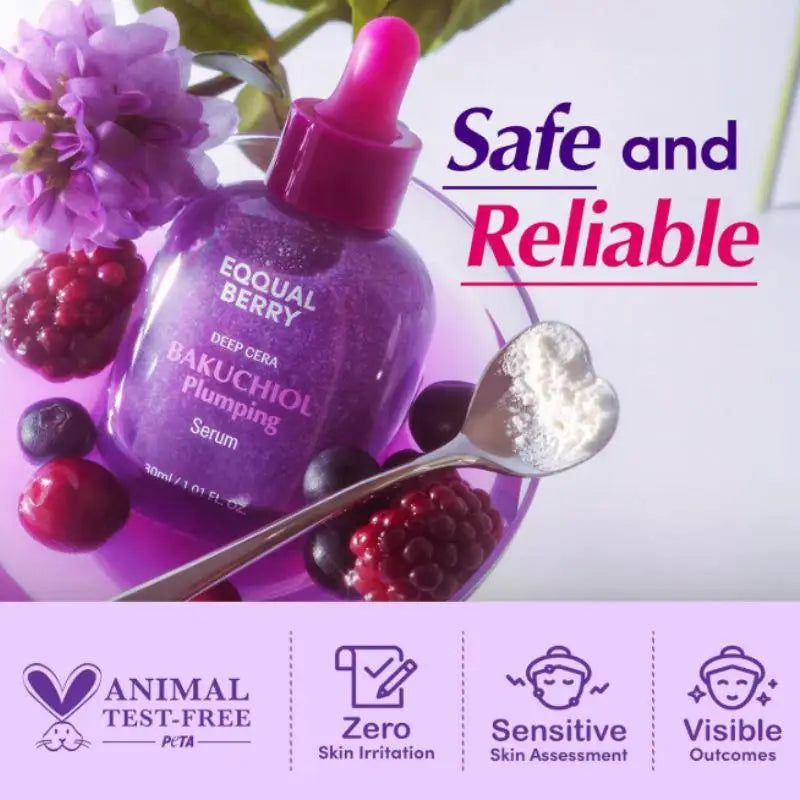 Bakuchiol Plumping Serum, gentle and suitable for sensitive skin