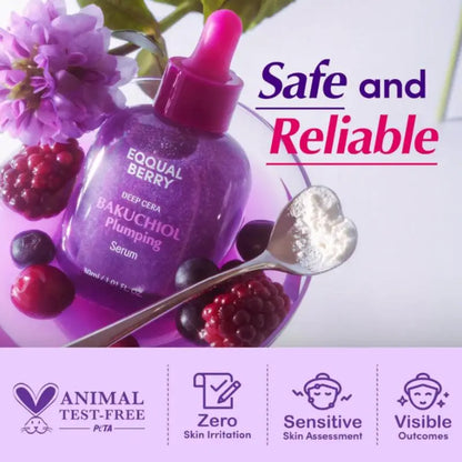 Bakuchiol Plumping Serum, gentle and suitable for sensitive skin