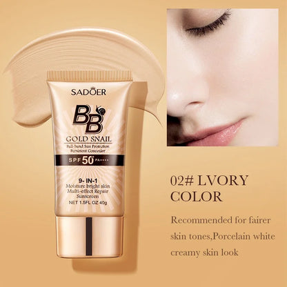 SADOER Gold Snail BB Cream SPF50+ – bb & cc creams, view 8