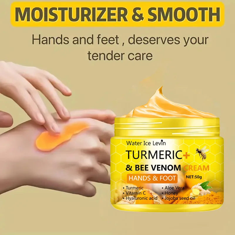 Turmeric Repair Cream for Cracked Heels & Hands – foot creams & balms, view 5