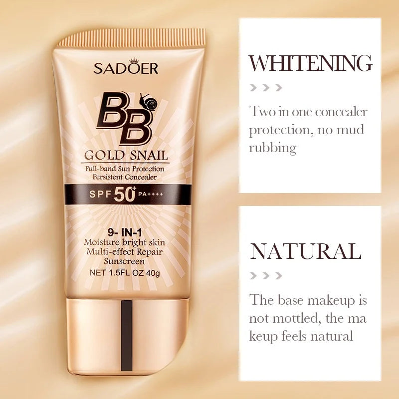 SADOER Gold Snail BB Cream SPF50+ – bb & cc creams, view 2
