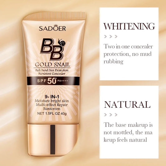 SADOER Gold Snail BB Cream SPF50+ – bb & cc creams, view 2