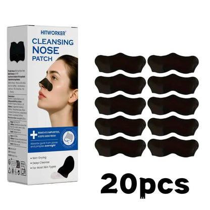 HITWORKER Charcoal Nose Pore Strips – box of 20