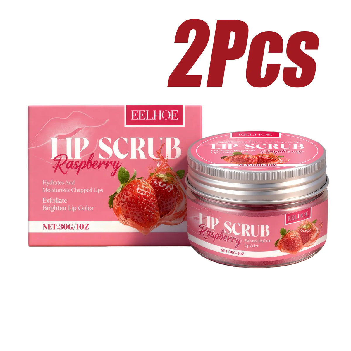 Strawberry Lip Scrub – lip scrubs, view 13
