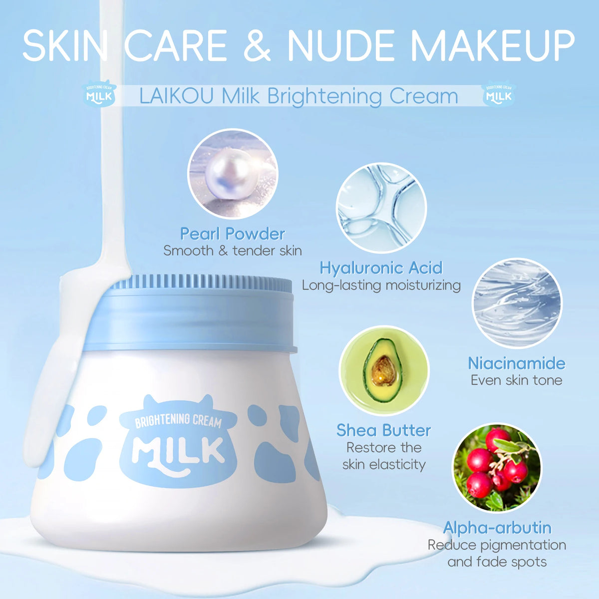 LAIKOU Milk Face Cream 55 g – image 3
