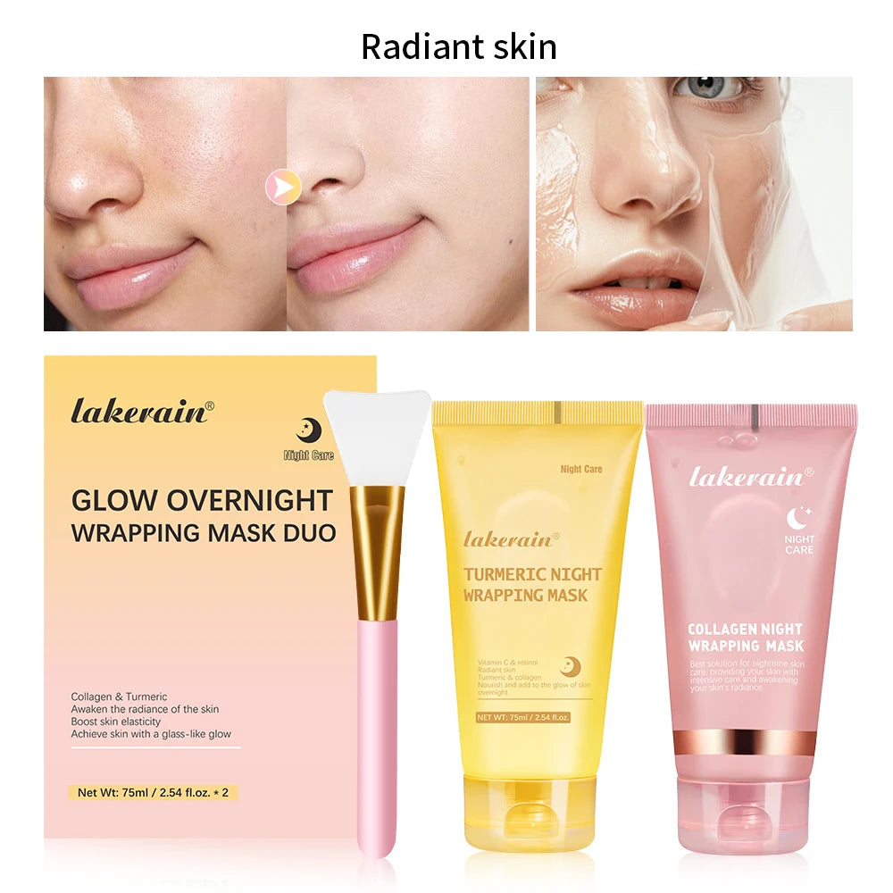 Lakerain Collagen Night Wrapping Mask – skin care masks & peels, view 49