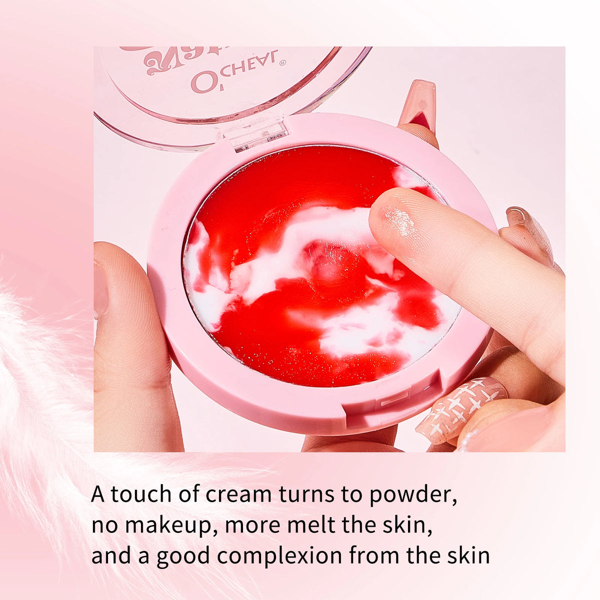 O'CHEAL Matte Oil-Control Pressed Powder – image 2