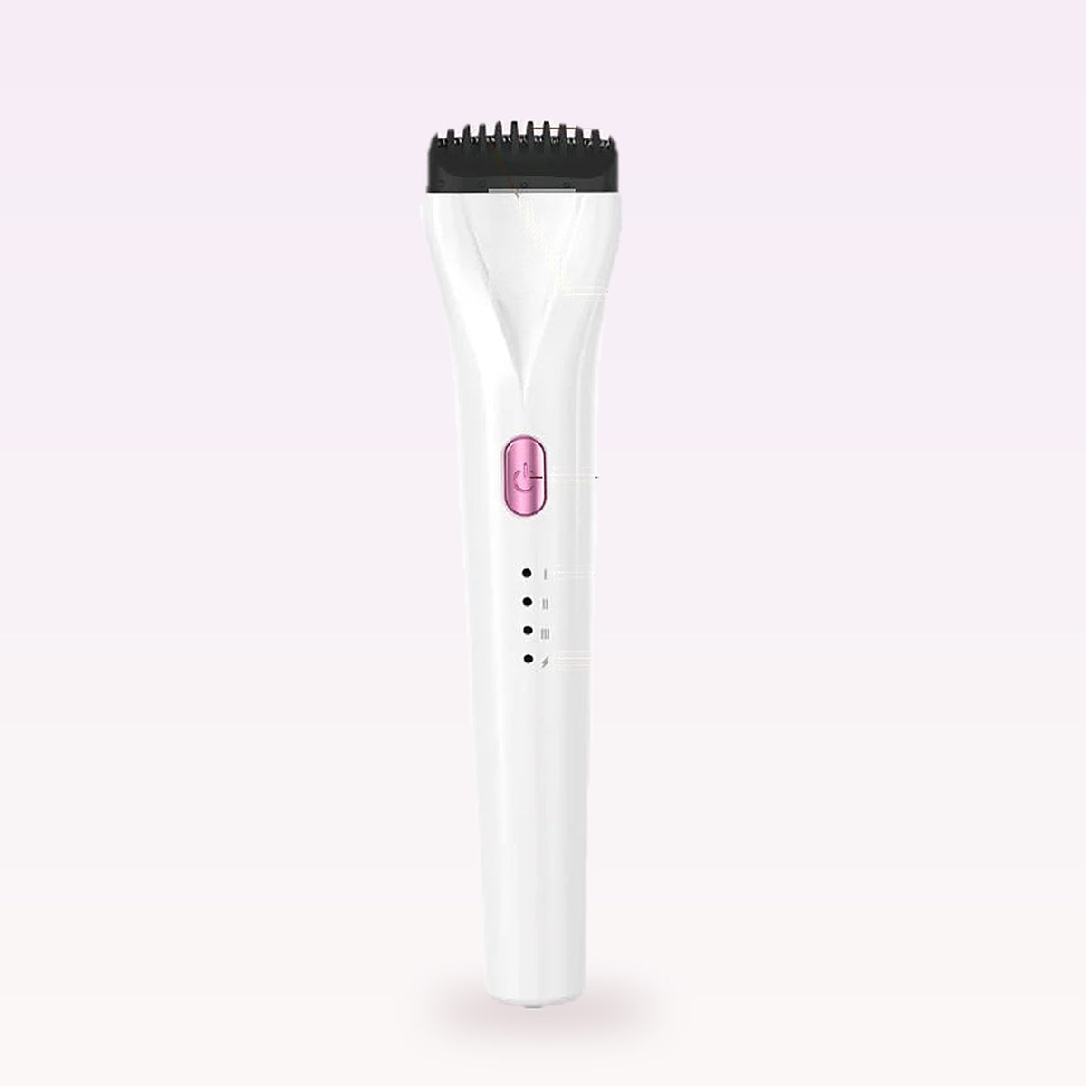 Heated eyelash curler wand with 3 heat modes