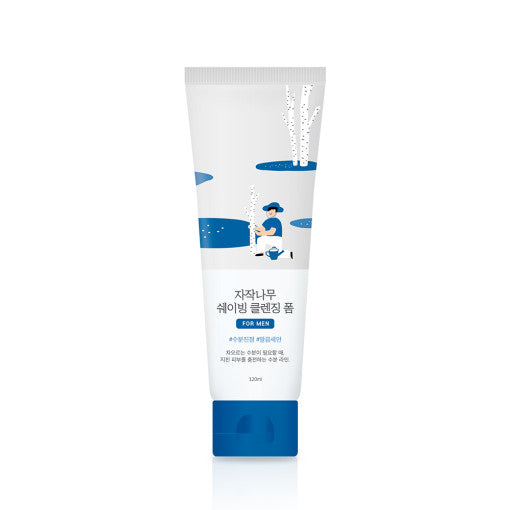 Round Lab For Men Birch Juice Shaving & Cleansing Foam – image 3