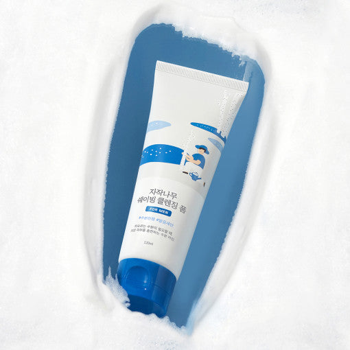 Round Lab For Men Birch Juice Shaving & Cleansing Foam