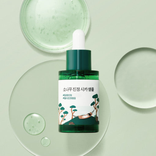 Round Lab Pine Calming Cica Ampoule texture – face serum, view 2