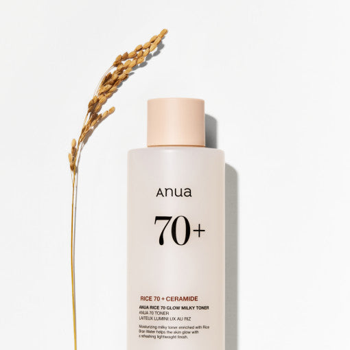 Anua Rice 70 Glow Milky Toner with rice stalk – toner, view 2
