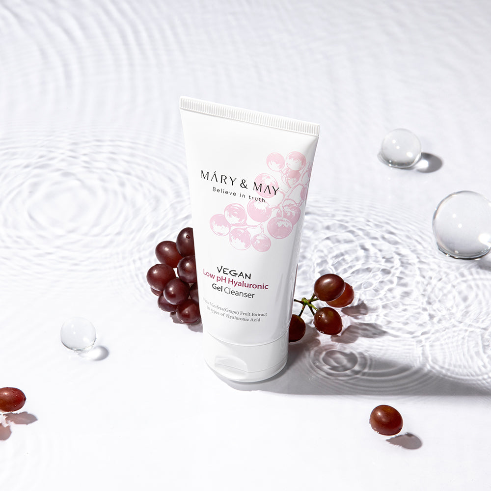 MARY & MAY Vegan Low pH Hyaluronic Gel Cleanser 150 ml