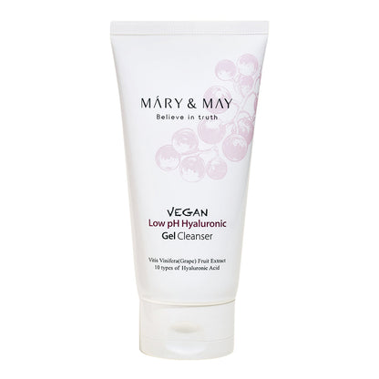 MARY & MAY Vegan Low pH Hyaluronic Gel Cleanser 150 ml – Facial Cleansers, view 12