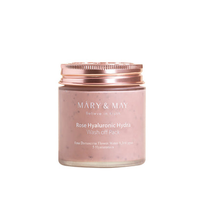 MARY & MAY Vegan Rose Hyaluronic Hydra Wash off Pack 125 g – Skin Care Masks & Peels, view 10