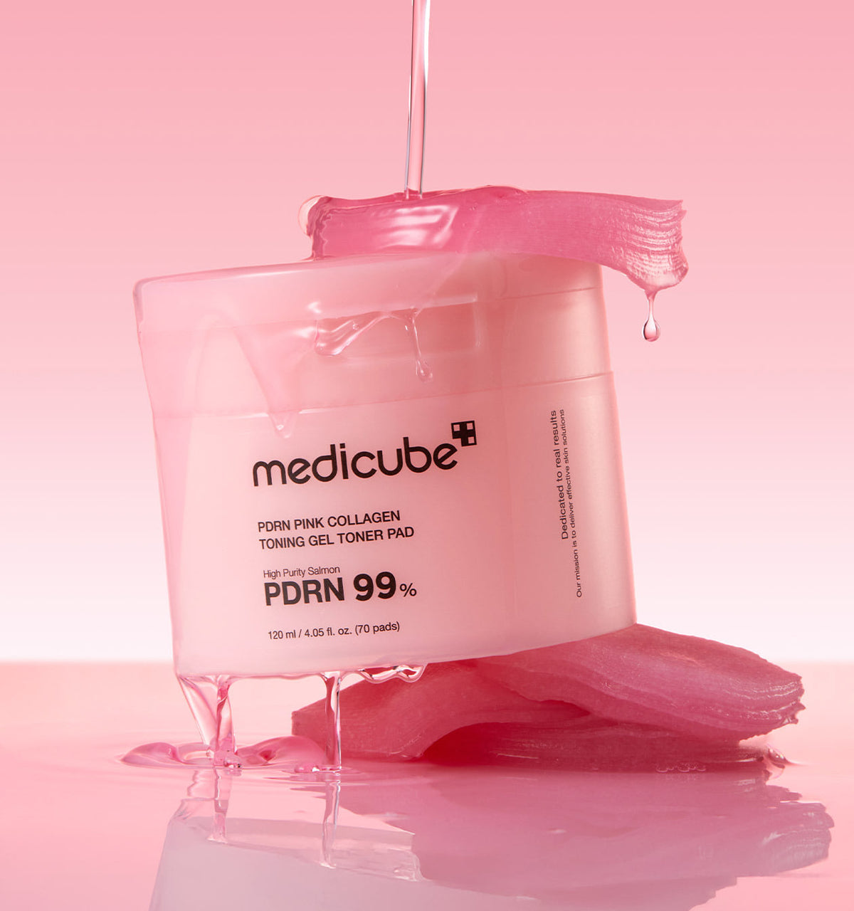 medicube PDRN Pink Collagen Gel Toner Pad (70 pads)