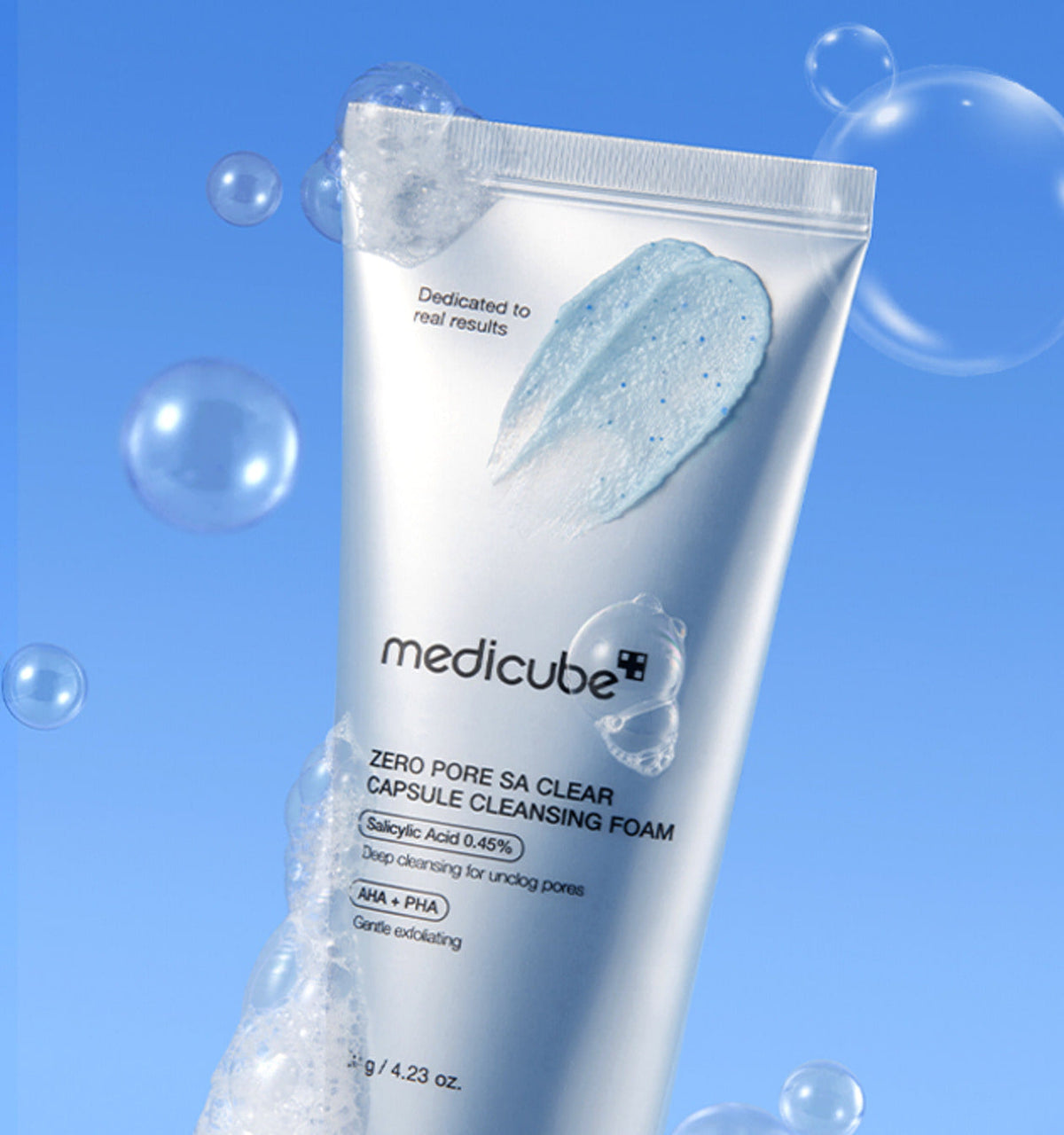 medicube Zero Pore Capsule Cleansing Foam (120 g)