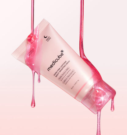 medicube PDRN Pink Caffeine Overnight Wrapping Mask (75 ml)