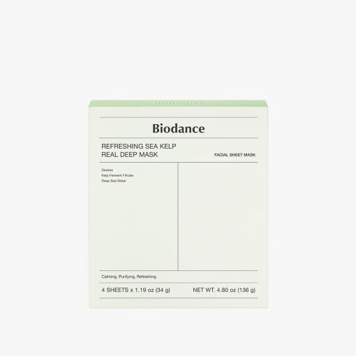 Biodance Refreshing Sea Kelp Real Deep Mask (4 sheets) – Skin Care Masks & Peels, view 2