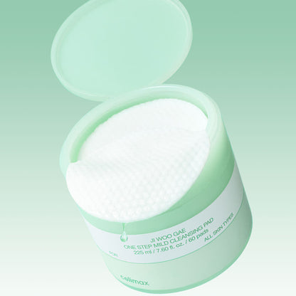 celimax Ji Woo Gae One Step Mild Cleansing Pads (60 pads) – Facial Cleansers, view 3