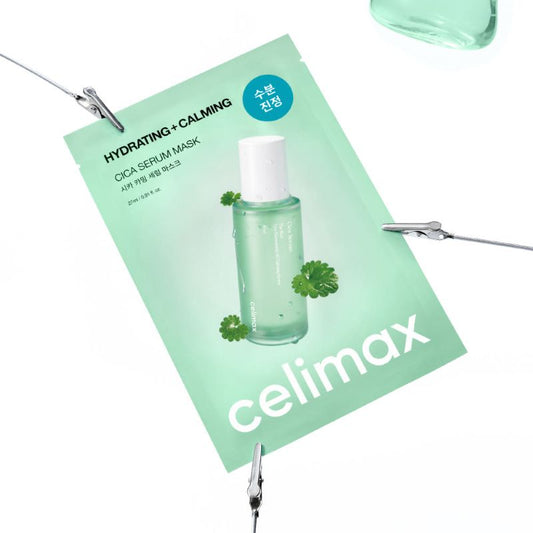 celimax The Real Cica Calming Serum Mask (5 pack) – Skin Care Masks & Peels, view 2