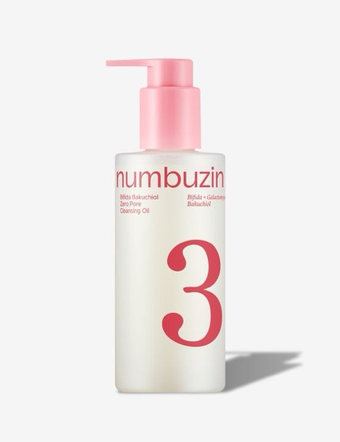numbuzin No.3 Bifida Bakuchiol Zero-Pore Cleansing Oil 200 ml – image 2