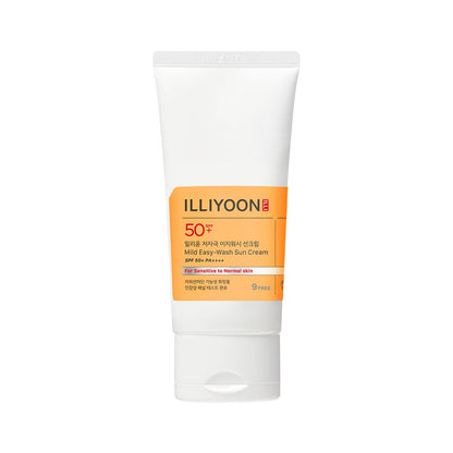ILLIYOON Mild Easy Wash Sun Cream SPF50+ PA++++ 80 ml