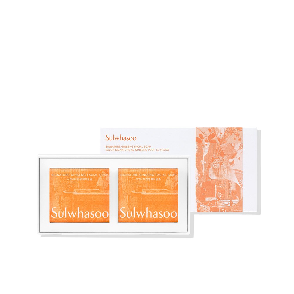 Sulwhasoo Signature Ginseng Facial Soap 120 g x 2