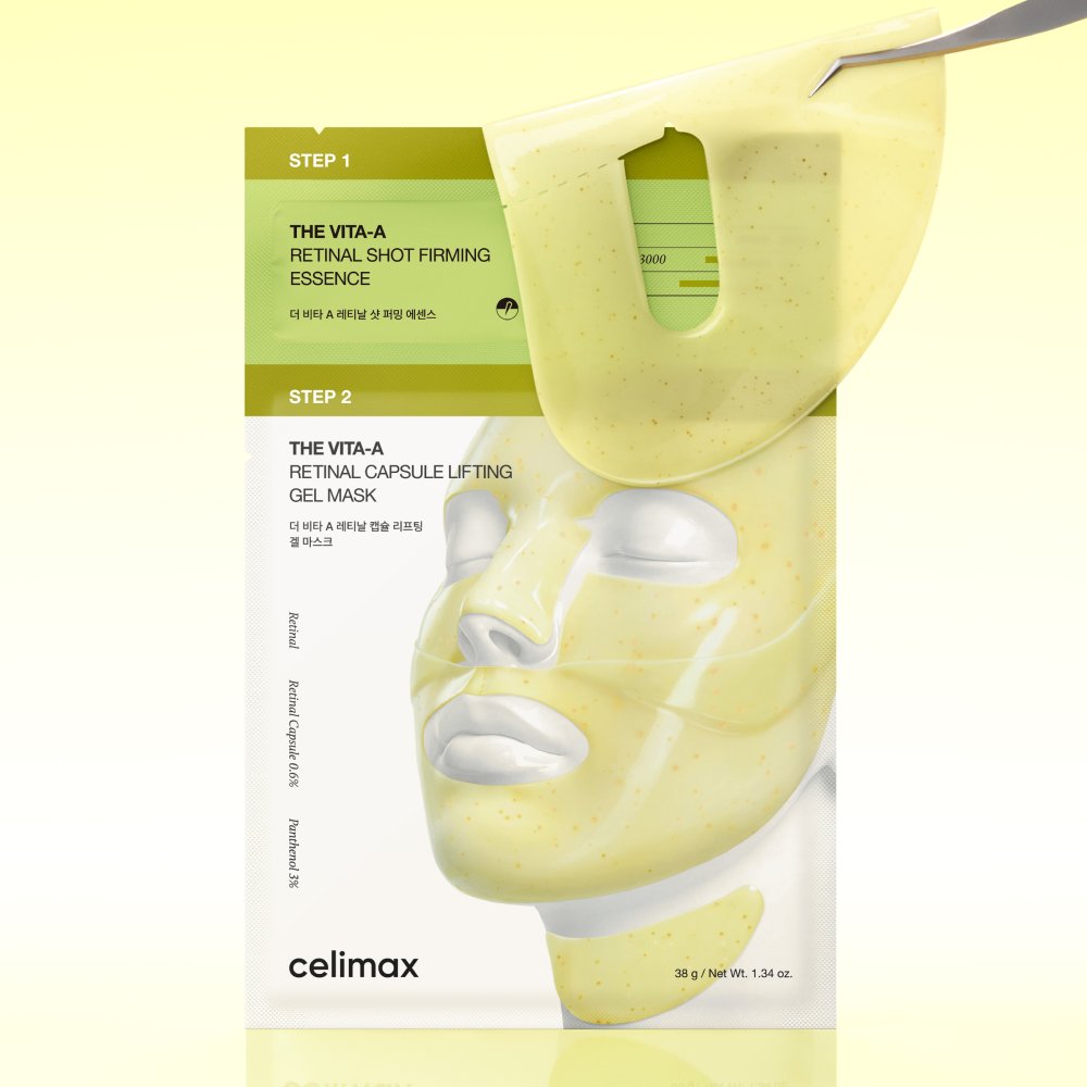 celimax The Vita-A Retinal 2-Step Gel Mask (4 pack) – Skin Care Masks & Peels, view 3