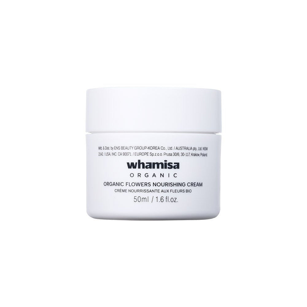 whamisa Organic Flowers Nourishing Cream 50 ml – Lotions & Moisturizers, view 3