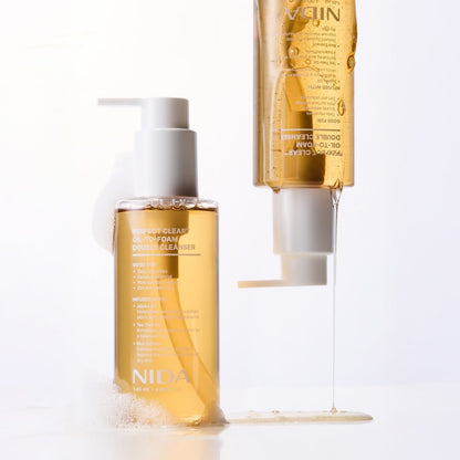 NIDA Perfect Clear Oil-To-Foam Double Cleanser 145 ml – Facial Cleansers, view 3