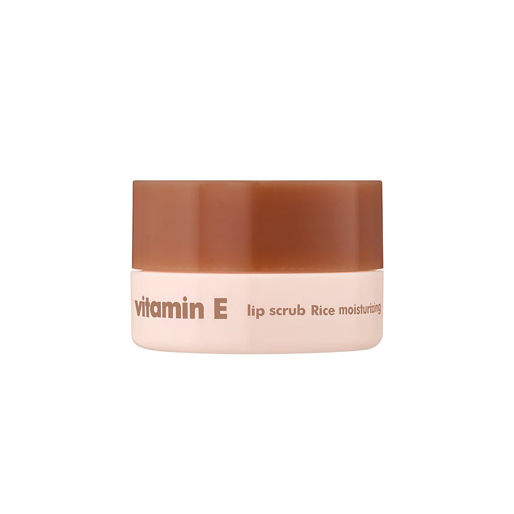 THE FACE SHOP Vitamin E Lip Scrub 14 g (Rice)