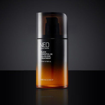THE FACE SHOP Neo Classic Homme Black Essential 80 All-In-One Treatment 110 ml – Lotions & Moisturizers, view 3