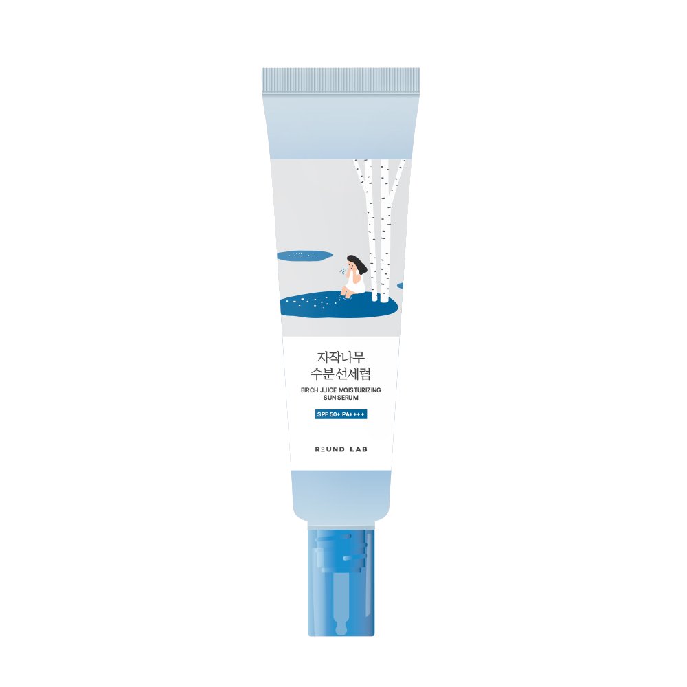 Round Lab Birch Juice Moisturizing Sun Serum SPF50+ – image 2